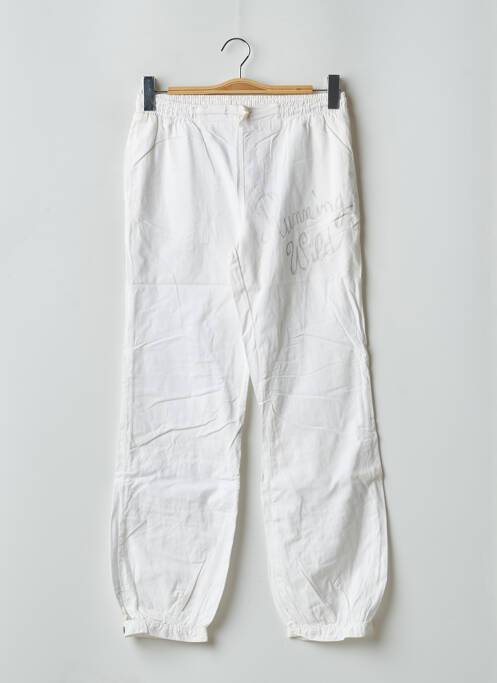 Pantalon drept alb TEDDY SMITH femeie