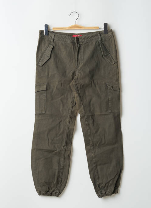 Pantalon cargo verde TEDDY SMITH femeie