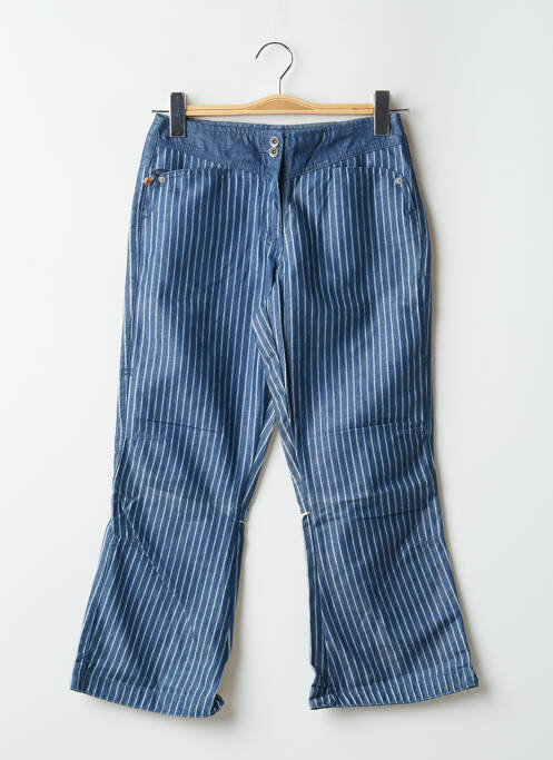 Pantalon trei sferturi albastru TEDDY SMITH femeie