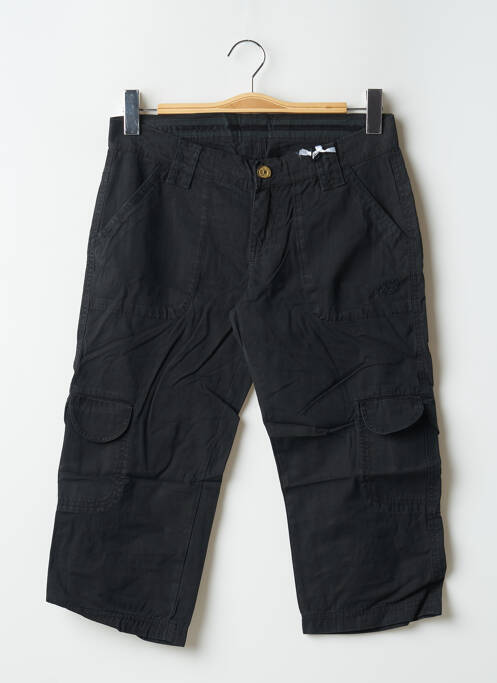 Pantalon trei sferturi negru TEDDY SMITH femeie