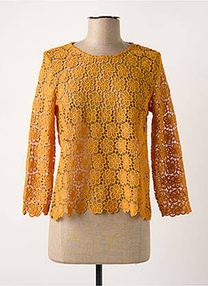 Top galben ANDY & LUCY femeie