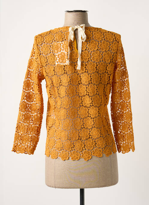 Top galben ANDY & LUCY femeie