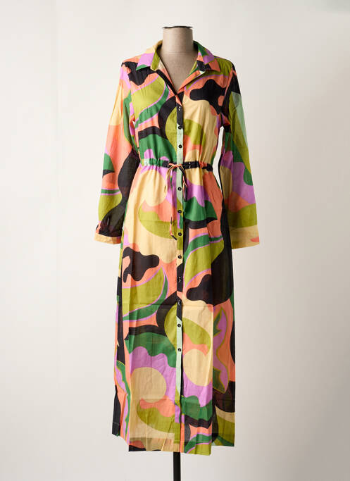 Rochie lungă negru GRACE & MILA femeie