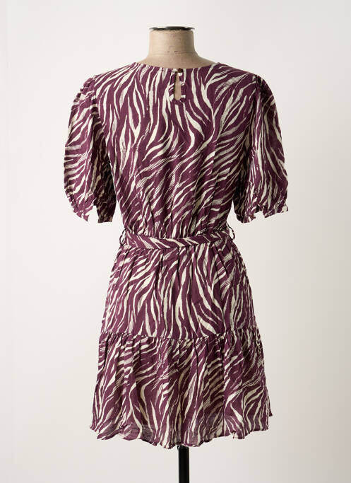 Rochie scurtă violet GRACE & MILA femeie