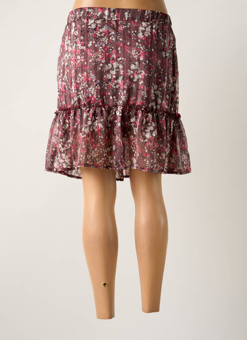 Fustă scurtă violet LES PETITES FLEURS femeie