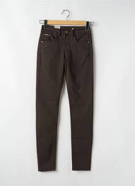 Pantalon slim buzunare maro CREAM femeie