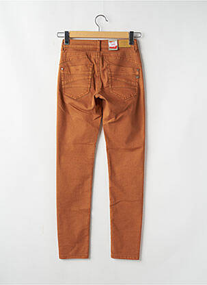 Pantalon slim buzunare maro deschis CREAM femeie