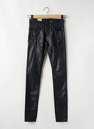 Pantalon slim talie joasă talie joasă negru CREAM femeie