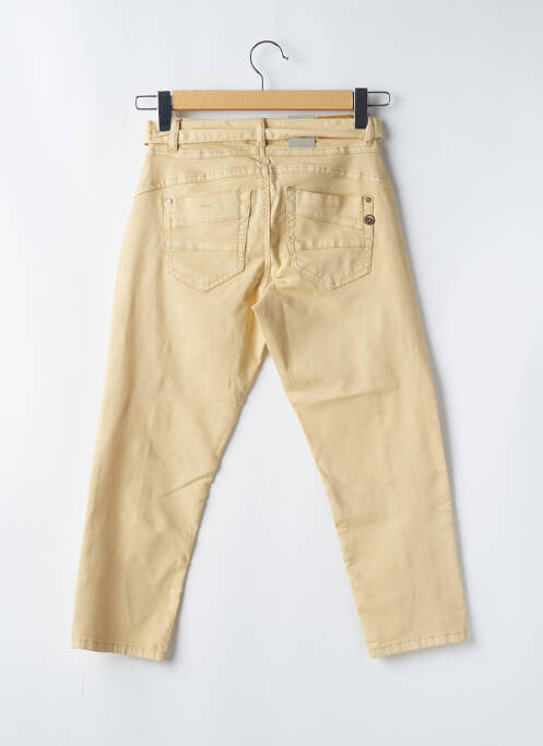 Pantalon trei sferturi bej CREAM femeie