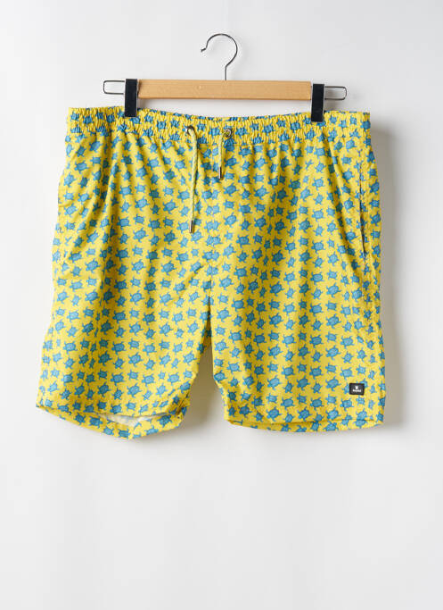 Șort de baie galben RECYCLED ART WORLD bărbat