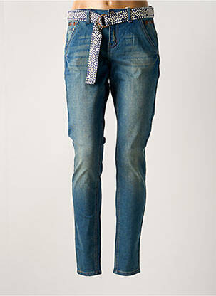 Blugi croială Mom albastru CREAM femeie