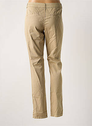 Pantalon chino talie joasă talie joasă bej VERO MODA femeie