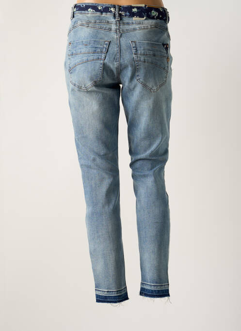 Blugi cu croială slim albastru CREAM femeie