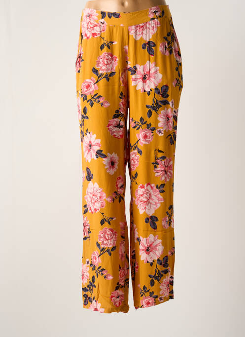 Pantalon drept galben VERO MODA femeie