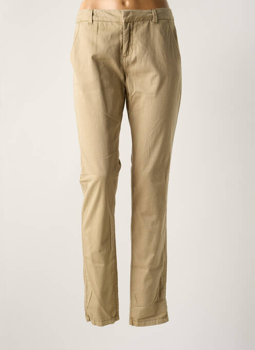 Pantalon chino bej VERO MODA femeie