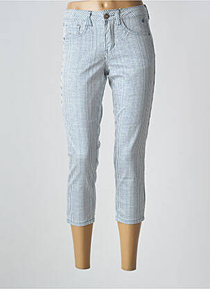 Pantalon trei sferturi albastru CREAM femeie