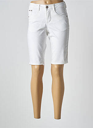 Bermudă alb CREAM femeie