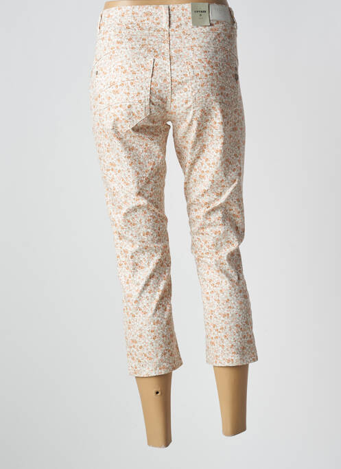 Pantalon trei sferturi bej CREAM femeie