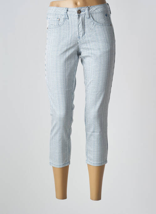 Pantalon trei sferturi albastru CREAM femeie