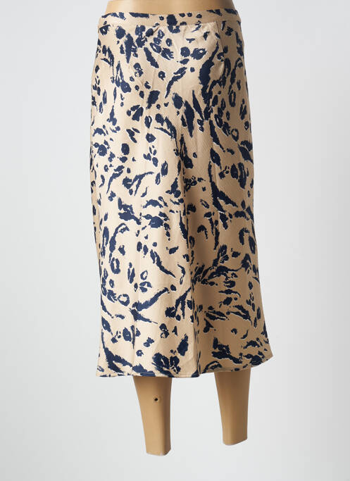 Fustă midi talie cu cleme bej VERO MODA femme