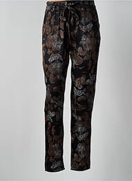 Pantalon drept talie înaltă talie înaltă negru CREAM femme