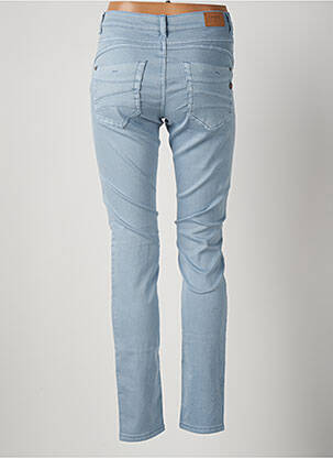 Pantalon slim elasticitate mărime normală albastru CREAM femme