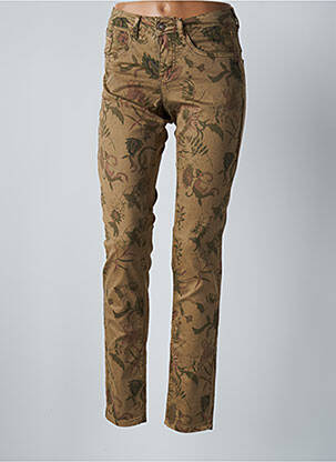 Pantalon slim verde CREAM femeie