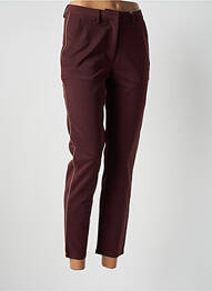 Pantalon 7/8 elasticitate mărime normală roșu ICHI femme