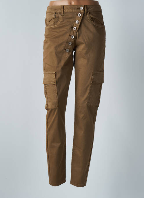 Pantalon slim maro CREAM femeie