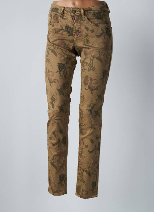 Pantalon slim verde CREAM femeie
