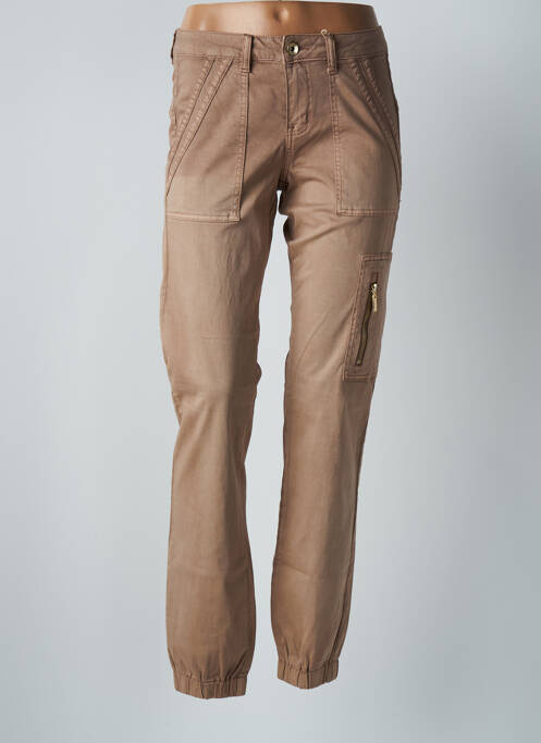 Pantalon drept bej CREAM femeie