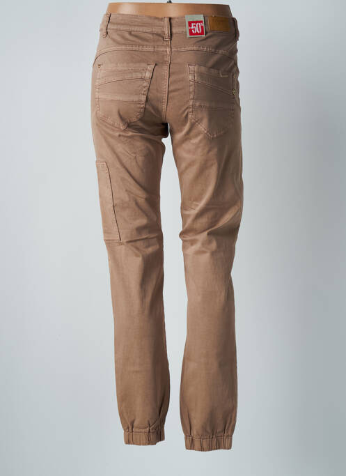 Pantalon drept bej CREAM femeie