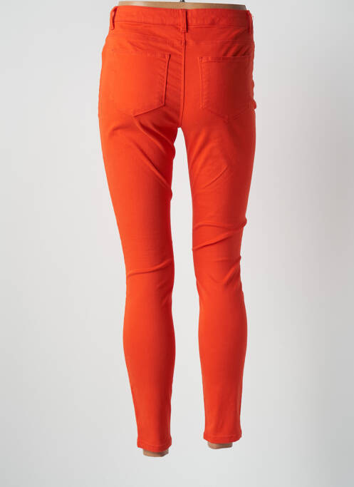 Pantalon slim portocaliu VERO MODA femeie