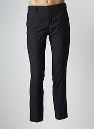 Pantalon slim elasticitate mărime normală negru JACK & JONES bărbat