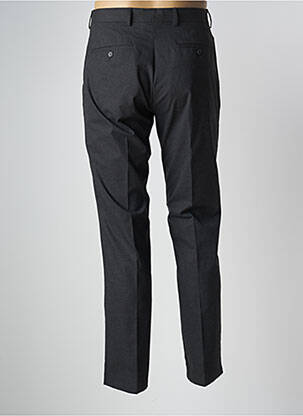 Pantalon slim țesătură melanj mărime normală negru JACK & JONES bărbat