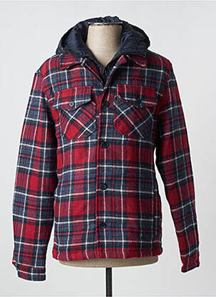 Palton scurt roșu RECYCLED ART WORLD bărbat