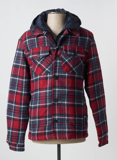 Palton scurt roșu RECYCLED ART WORLD bărbat