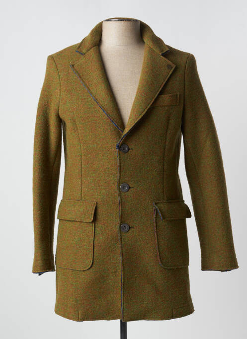 Palton lung verde RECYCLED ART WORLD bărbat