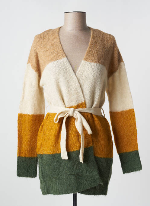 Vestă cu mâneci lungi bej VERO MODA femeie