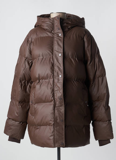 Geacă matlasată maro ICHI femeie