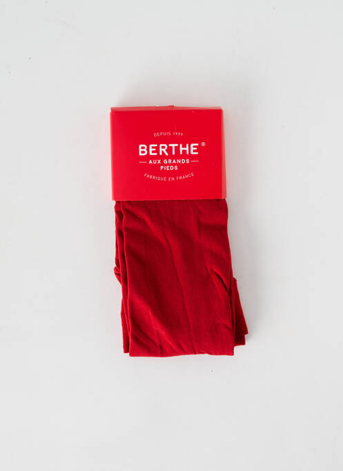 Colanți țesătură voal. roșu deschis BERTHE AUX GRANDS PIEDS femme