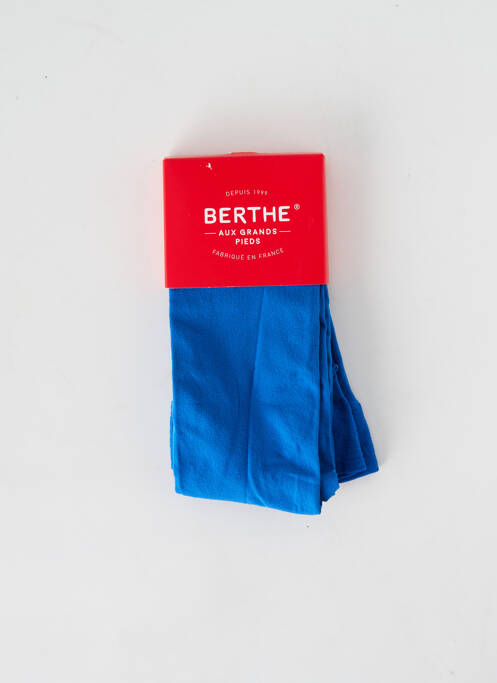 Colanți elasticitate albastru BERTHE AUX GRANDS PIEDS femme