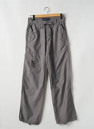 Pantalon drept țesătură poplin mărime normală gri FREEMAN T.PORTER homme