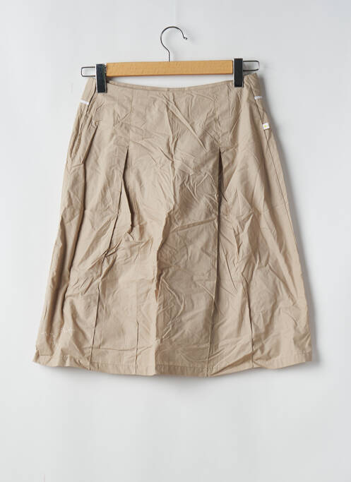 Fustă midi bej SESSUN femeie