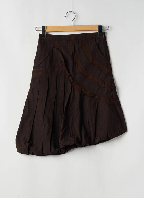 Fustă midi maro 2 TWO femeie