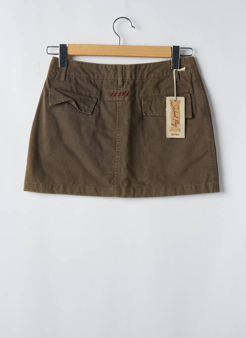 Fustă scurtă verde SCHOOL RAG femeie