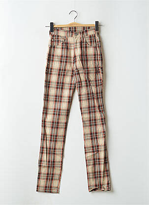 Pantalon slim bej CIMARRON femeie