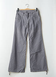 Pantalon evazat talie joasă talie joasă gri CIMARRON femme
