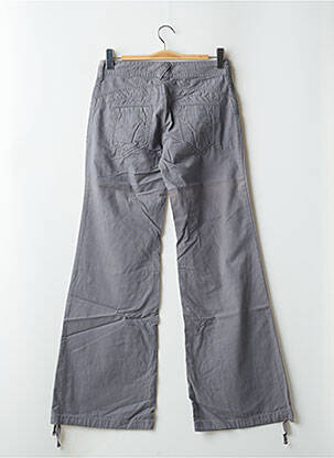 Pantalon evazat talie joasă talie joasă gri CIMARRON femeie