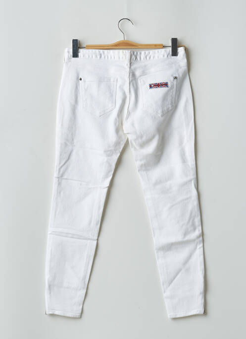 Blugi cu croială slim alb LORD RICHARDS femeie